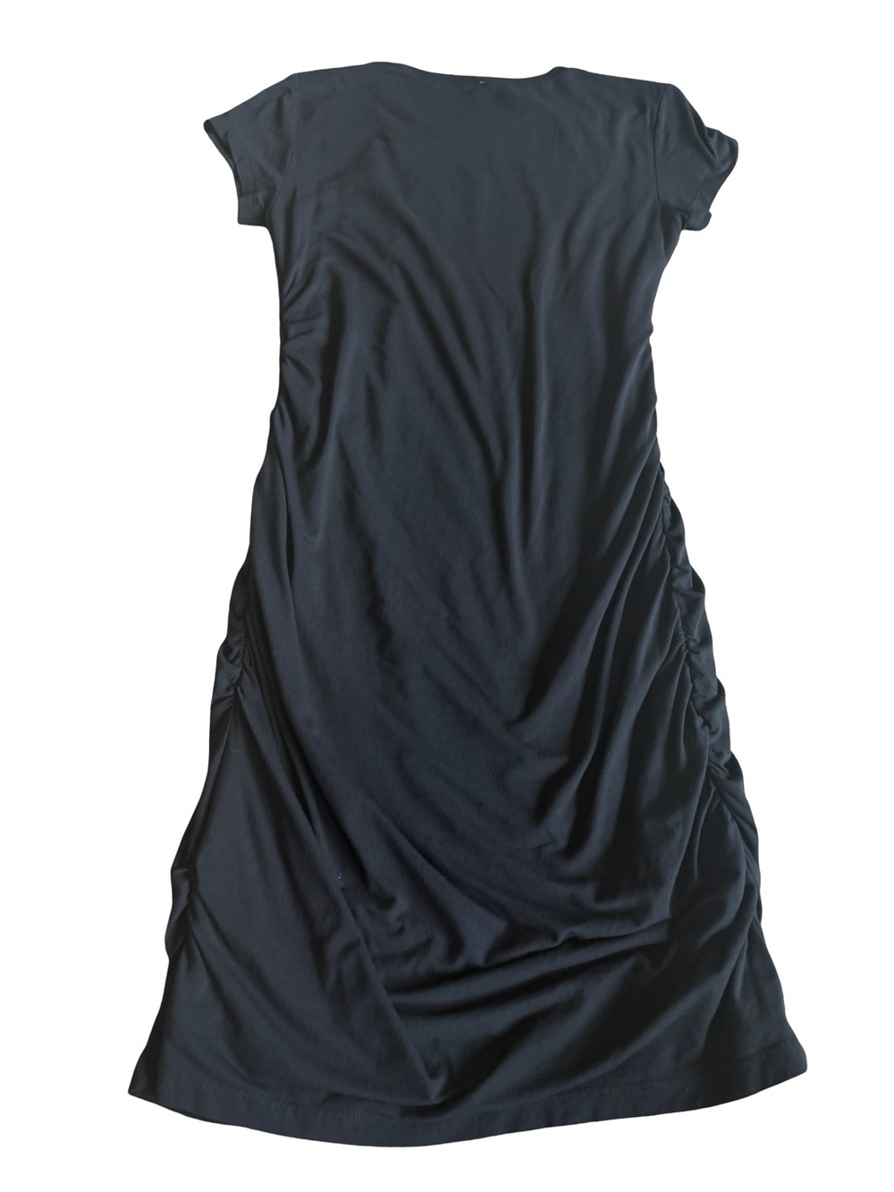 The Group Babaton Aritzia Black Stretch Dress Mini Length Comfy Size Medium - Picture 7 of 13